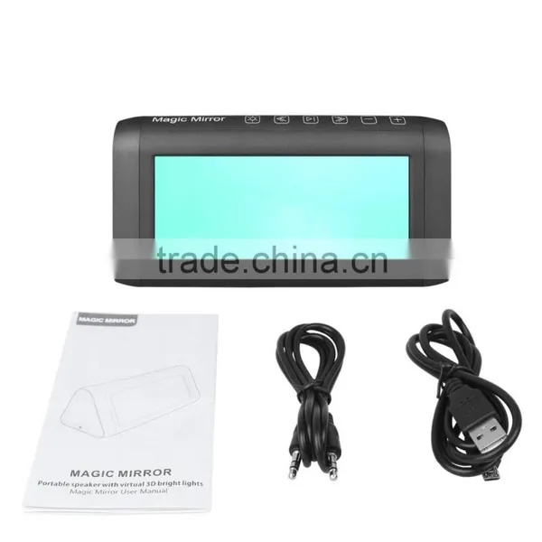 Hot Sale Unique Magic Mirror 3D LED Bluetooth Speaker photo-5