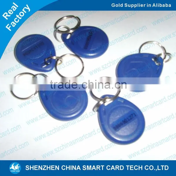 Contactless Smart Chip ABS RFID Waterproof Key Fob