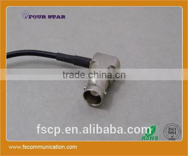 RG174 Cable Assembly With BNC Female Right Angle to MCX Male Right Angle Connector photo-5
