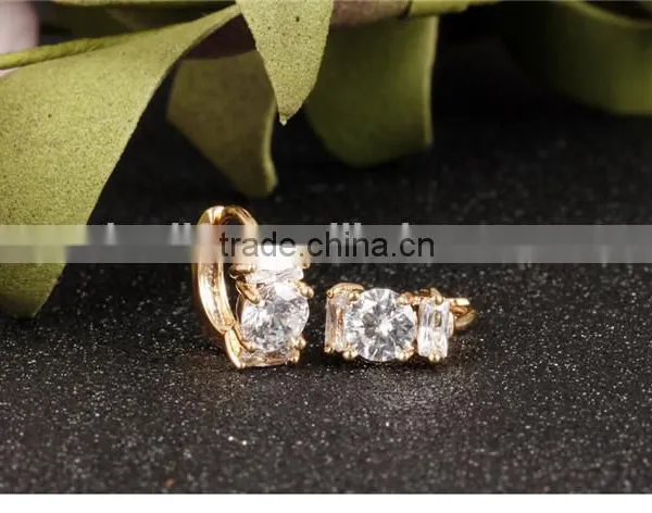 2016 Fancy Ladies Latest Design Gold Earings Earring Findings photo-2