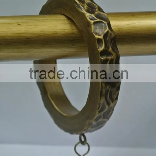 Modern Curtain Rod Rings With Clips For 1", 1-1/4" and 1-1/2" Curtain Rods, Modern Window Treatments photo-6