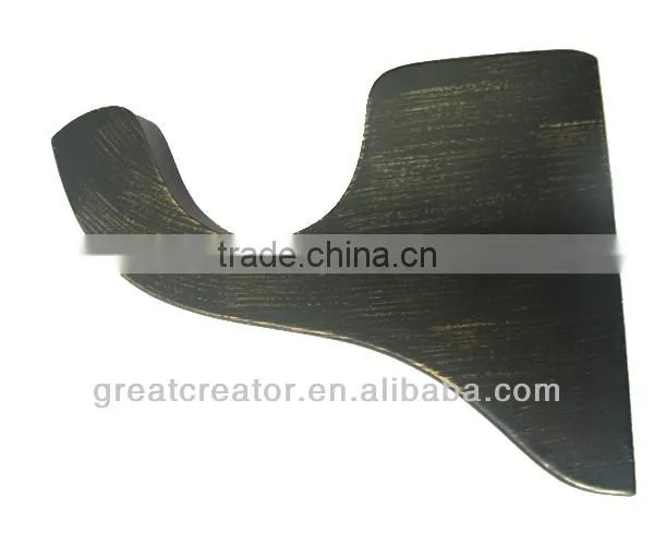 Home Decoration Curtain Hardwares Curtain Accessories Mounting Brackets Wooden Curtain Rods Brackets photo-5