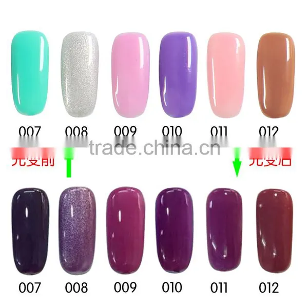 Fashion Design uv Gel Nail Soak off Color Change in the Light Gel Nail Polish photo-3