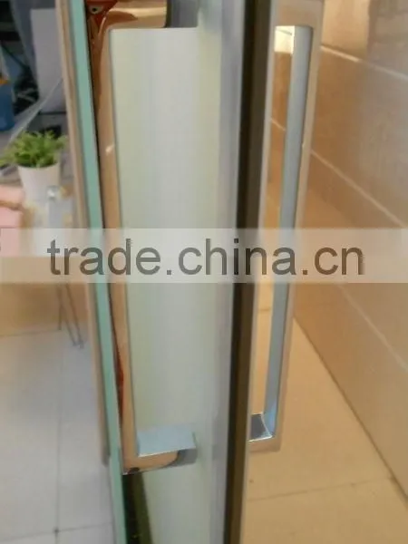 Frameless Frosted Sliding Shower Door (KD8113A) photo-2