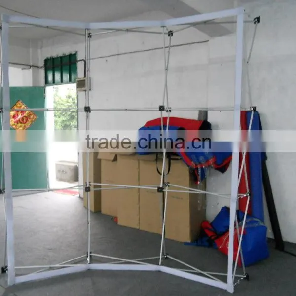 Trade Show Curved Fabric Pop up Display photo-2