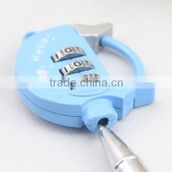 FACTORY SALE!! 2016 Popular Colorful Cute Pig Zinc Lock photo-3