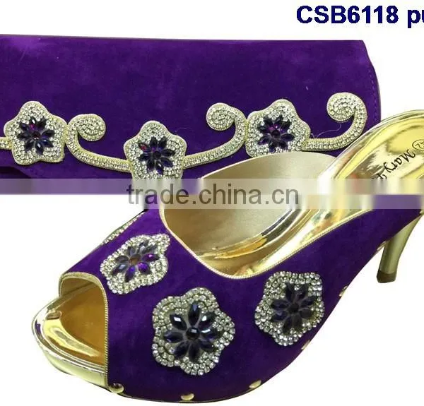 CSB6118 2016 The Latest Fashion Woman Italy Style High Heel Sandal Shoes With Fashionable Bags photo-3