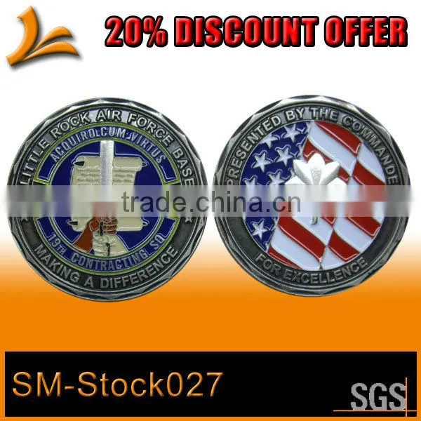 SM-Stock025 Stock Cheap Custom Challenge Coins photo-3