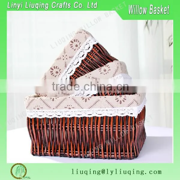Rectangular French Bread Baskets / Willow Bread Baskets /Rattan Wicker Bread Baskets