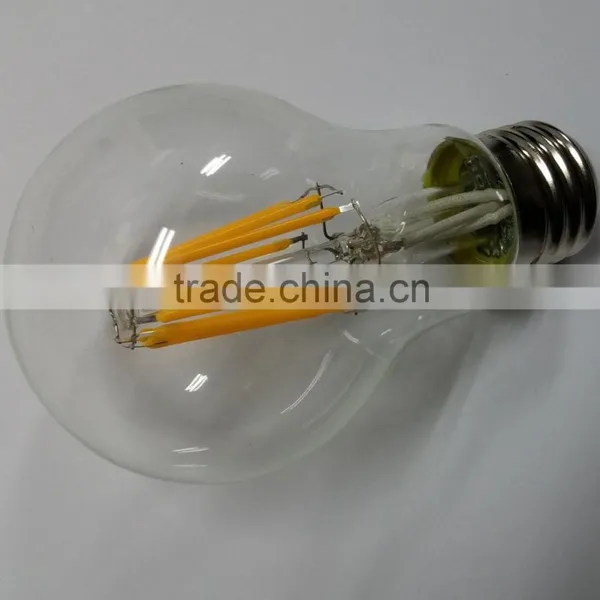 Incandescent Shape Bulb Light CE UL Listed A19 E26 8w Filament Led Bulb photo-5