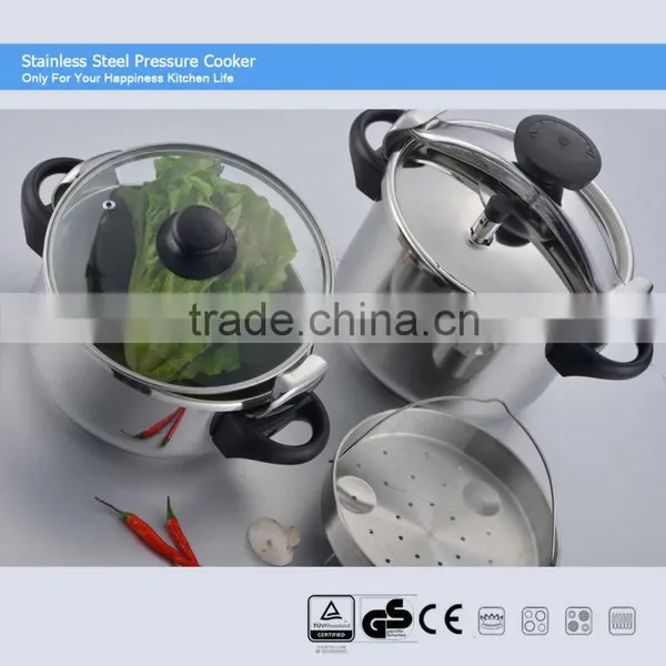 Stainless Steel Industrial Rice Pressure Cooker CSB 12L, 100% Safety Guarantee, Suitable to All Stoves photo-3