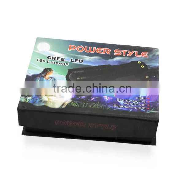Premium Quality Graded Anti-Sliding Design 240 lm Zoomable Mini LED High Power Flashight photo-6