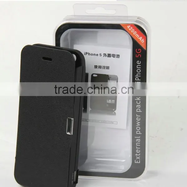 4200Mah External Battery Backup Power Bank Charger Case for Iphone 5 5s photo-2
