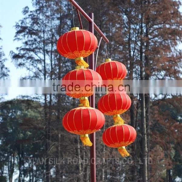 Red Color Chinese Silk Lantern for New Year Decoration photo-3