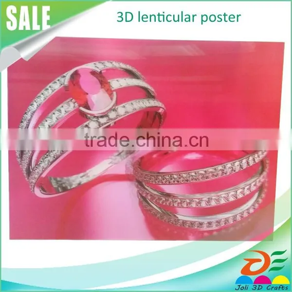 Large Size Lenticular 3d Beauty Salon Promotional Poster
