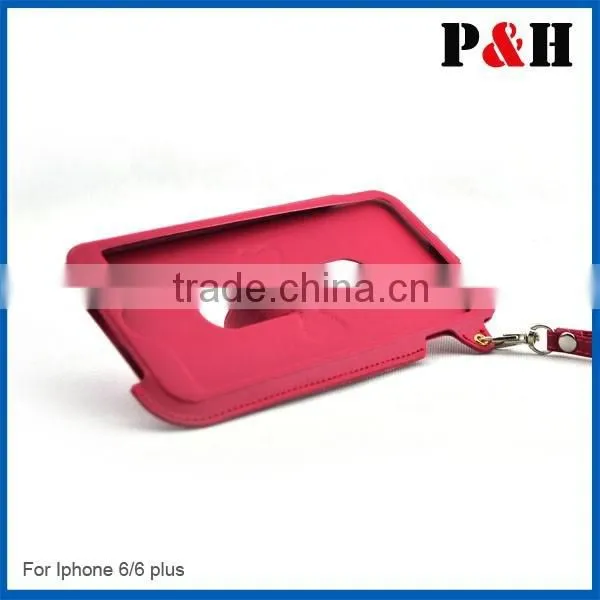 PU Leather Phone Case for Iphone 6 Back Cover photo-2