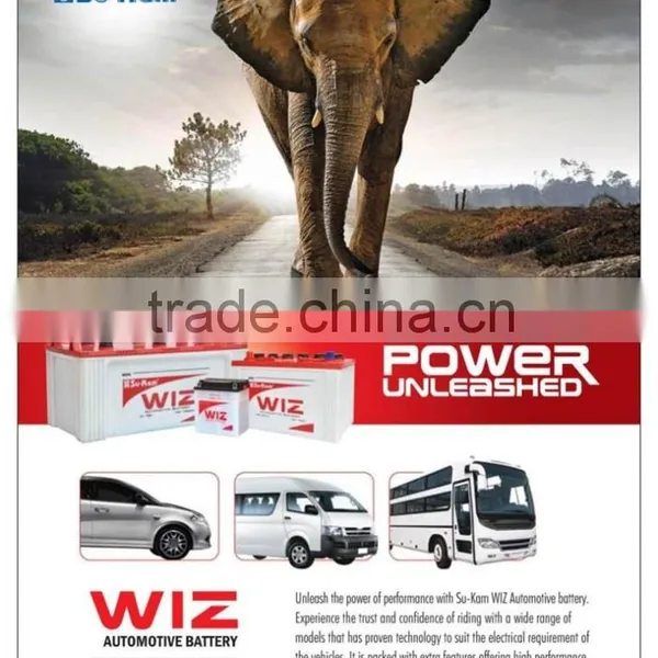Automotive Batteries Dry Charged