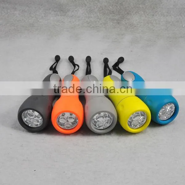 3 LED Rubber Flashlight photo-2