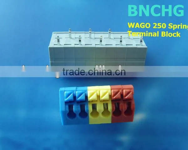 Wago 250-102 PCB Spring Terminal Blocks 3.5mm Pitch