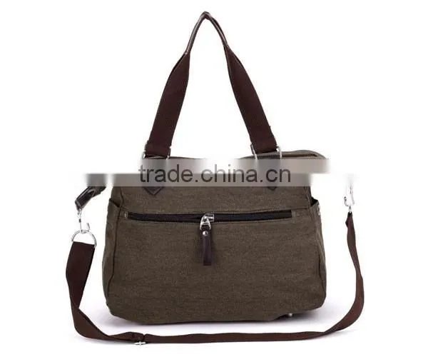 2015 New Model Canvas Zipper Fashion Ladies Shoulder Bag photo-3