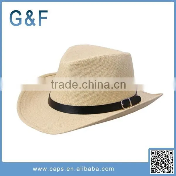 Hot Sale White Cowboy Straw Hat photo-6