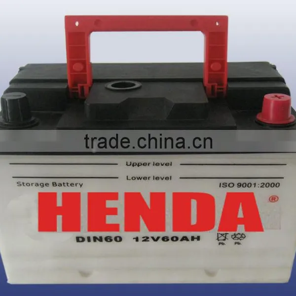 DIN60 Dry Charged Battery