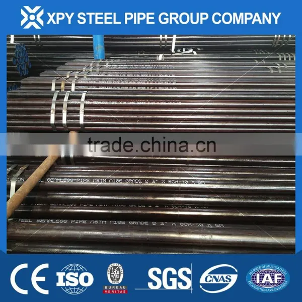 Steel Pipe With Beveled Ends and Caps Black Steel Pipe 12" 10" 8" photo-4