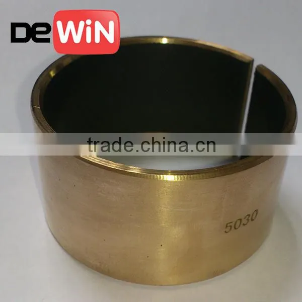 Customized Self Lubricating Ptfe Bronze Bushing Teflon Bushing
