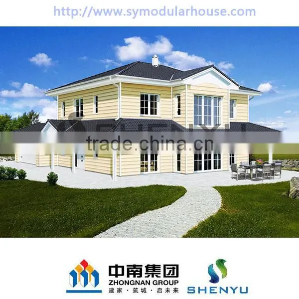 2016 Modern Design Hot Two Floors Prefab House (271SQM)