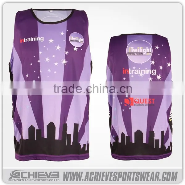 Personal Design Custom Rugby League Training Singlet Rugby Training Vest photo-3