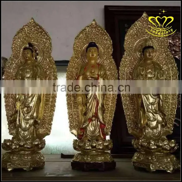 Maitreya Buddha Casting Bronze Statue of the Temple of the Temple Worship Buddha Sculpture photo-4