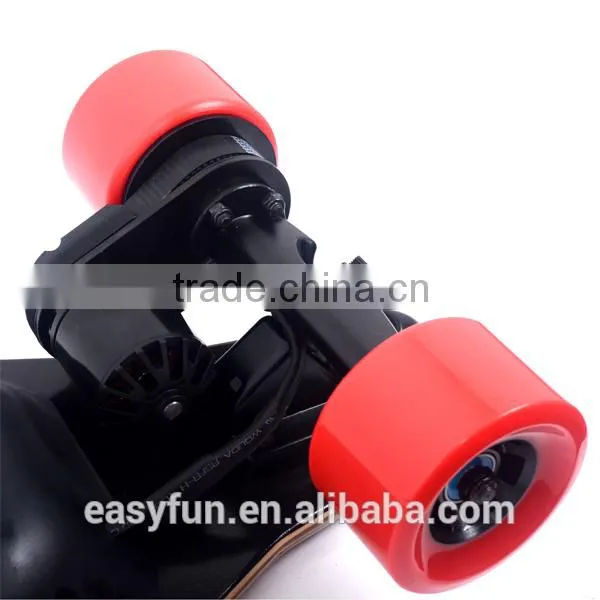 High Rebound 85% PU Wheels Best Shock Absorption Electric Skateboard photo-5
