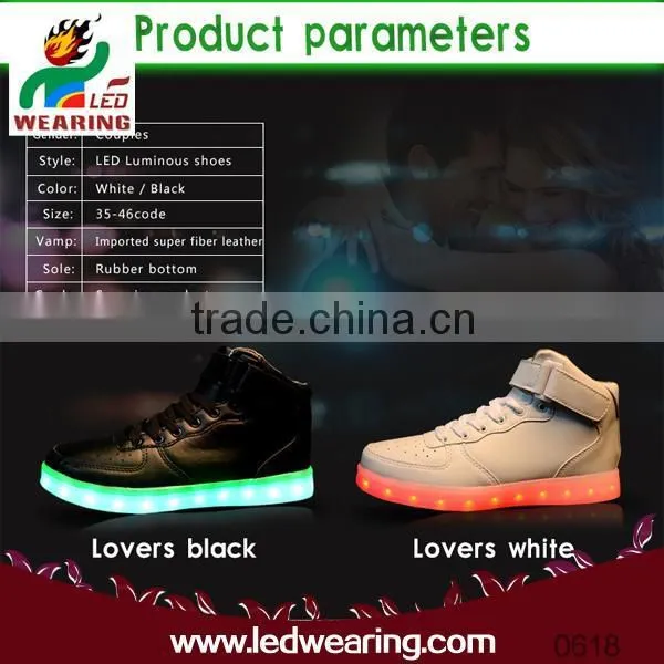Men`s ADULTS Led Flashing Shoes