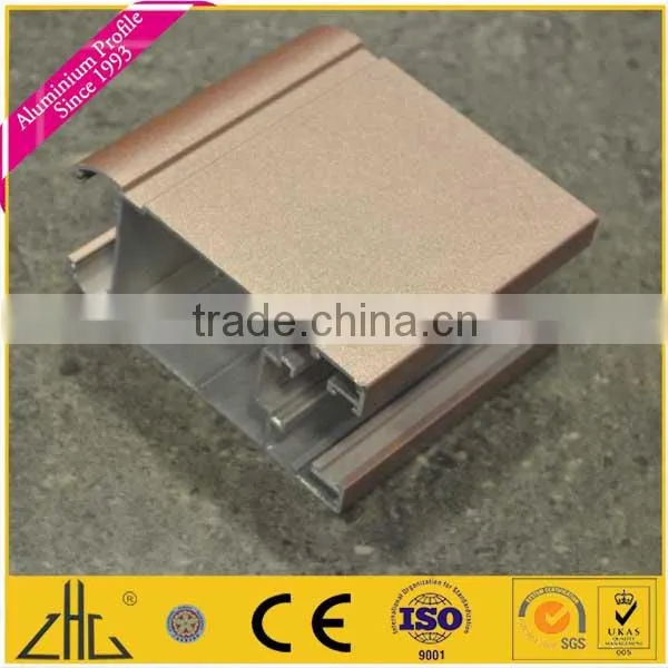 6063 Wood Grain Aluminium, Wood Color Aluminum Profile photo-4