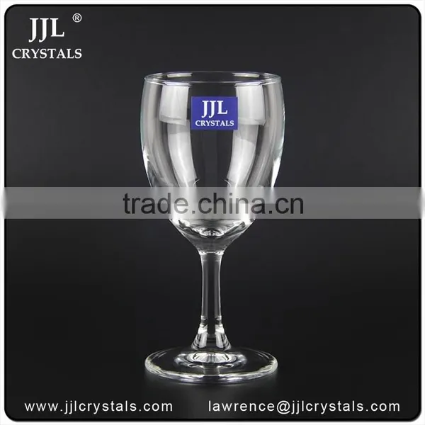 High Qulity Glass Big Wine Stemware , Fancy Stemware Regular Wholesale