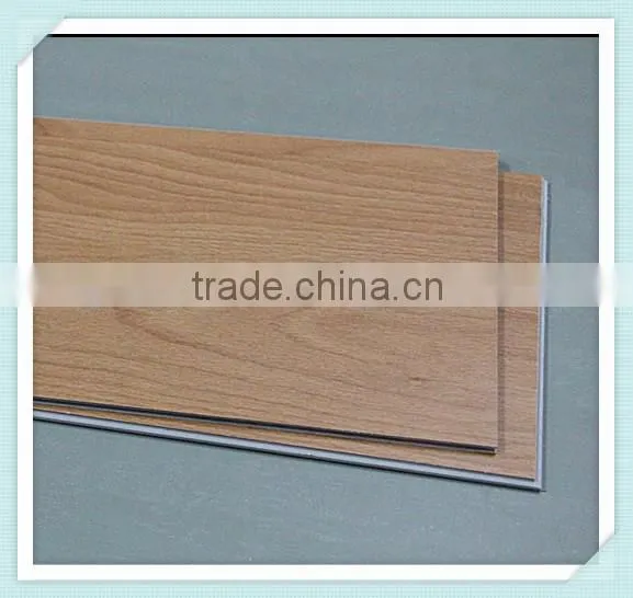 Cheapest Eco-friendly Moisture Proof & Anti-cigarette Vinyl Laminate Wood-plastic Flooring