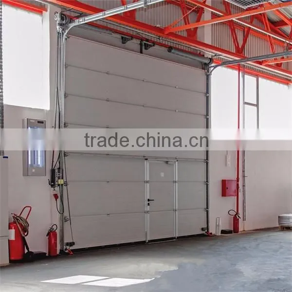 Commercial Industrial Stainless Steel Sectional Door photo-6