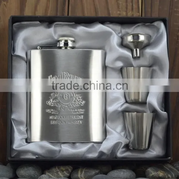 Novelty Hip Flasks/ Jameson Hip Flask Set/ Hip Flasks for Men photo-3