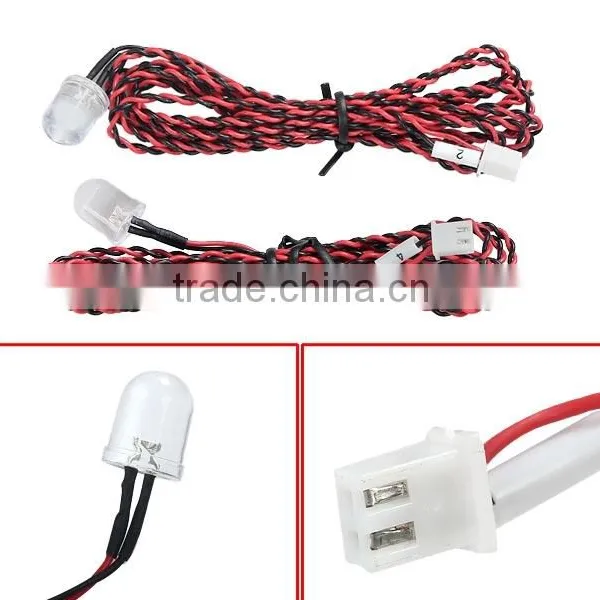 Good 14 LED Flashing Light Lamp System for RC Aircraft Plane Helicopters & Airplanes Glider Simulate photo-5