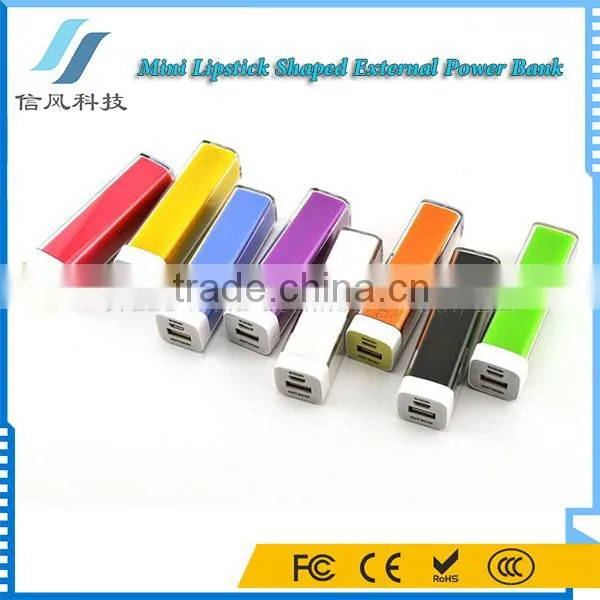 Mini Lipstick Powerbank Battery Charger 1200mAh for IPhone Tablet PC And USB Devices photo-6