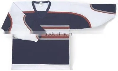 All Star Navy Blank Ice Hockey Jersey