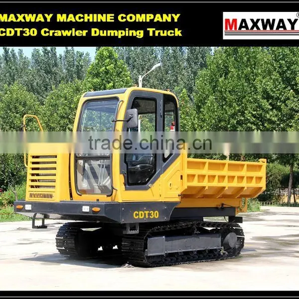 Steel Crawler Self-unloading Farm Tractor for Sugarcane / Palm , CE / ISO / SGS , Model: CDT60 photo-6