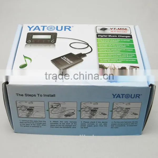 Car Audio Digital Music Changer Usb sd Aux Mp3 Interface Adapter photo-4