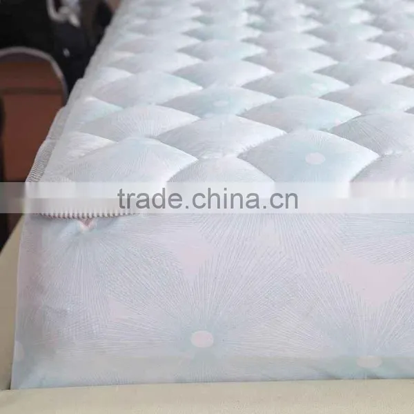 Waterproof Quilted Soft Felt Anti-slip Washable Microfiber Mattress Pad photo-3