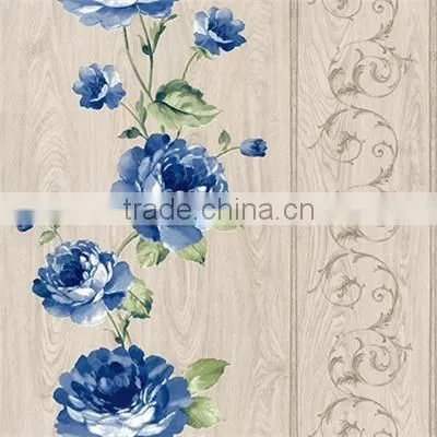 2016 New Building Material Interior Home Design Flower Wallpaper photo-2