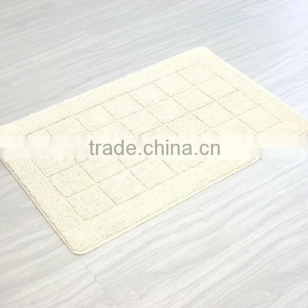 2016 DaDa Solid Clocr 100% Polyester Anti_slip Bathroom Mat photo-4