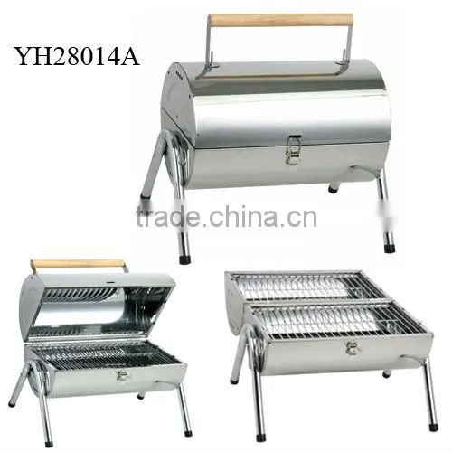 Portable Stainless Steel Charcoal Grill Bbq Charcoal Grill photo-4
