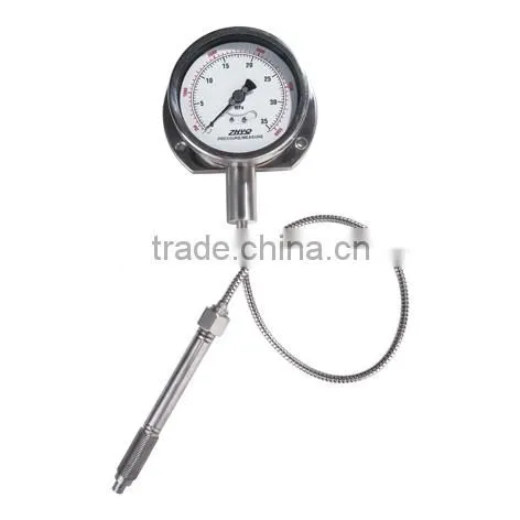 no Output Flexible Armor Mechanical Melt Pressure Gauge photo-2