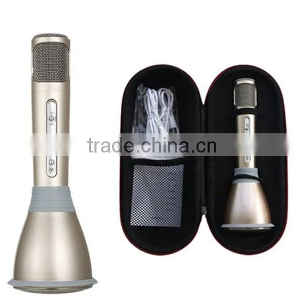 2016 New Speaker KTV Karaoke Microphone Player for Samsung Bluetooth Microphone photo-6