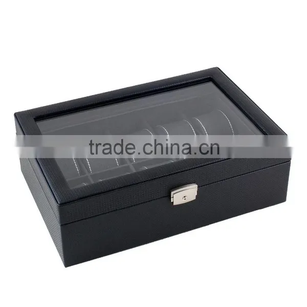 High Quality Fashion Leather Wood Box Packaging photo-2
